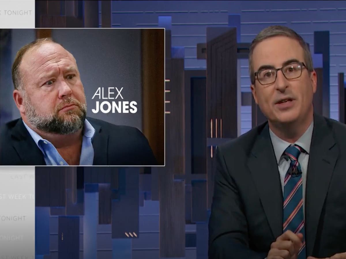John Oliver eviscerates Alex Jones over Sandy Hook defamation trial