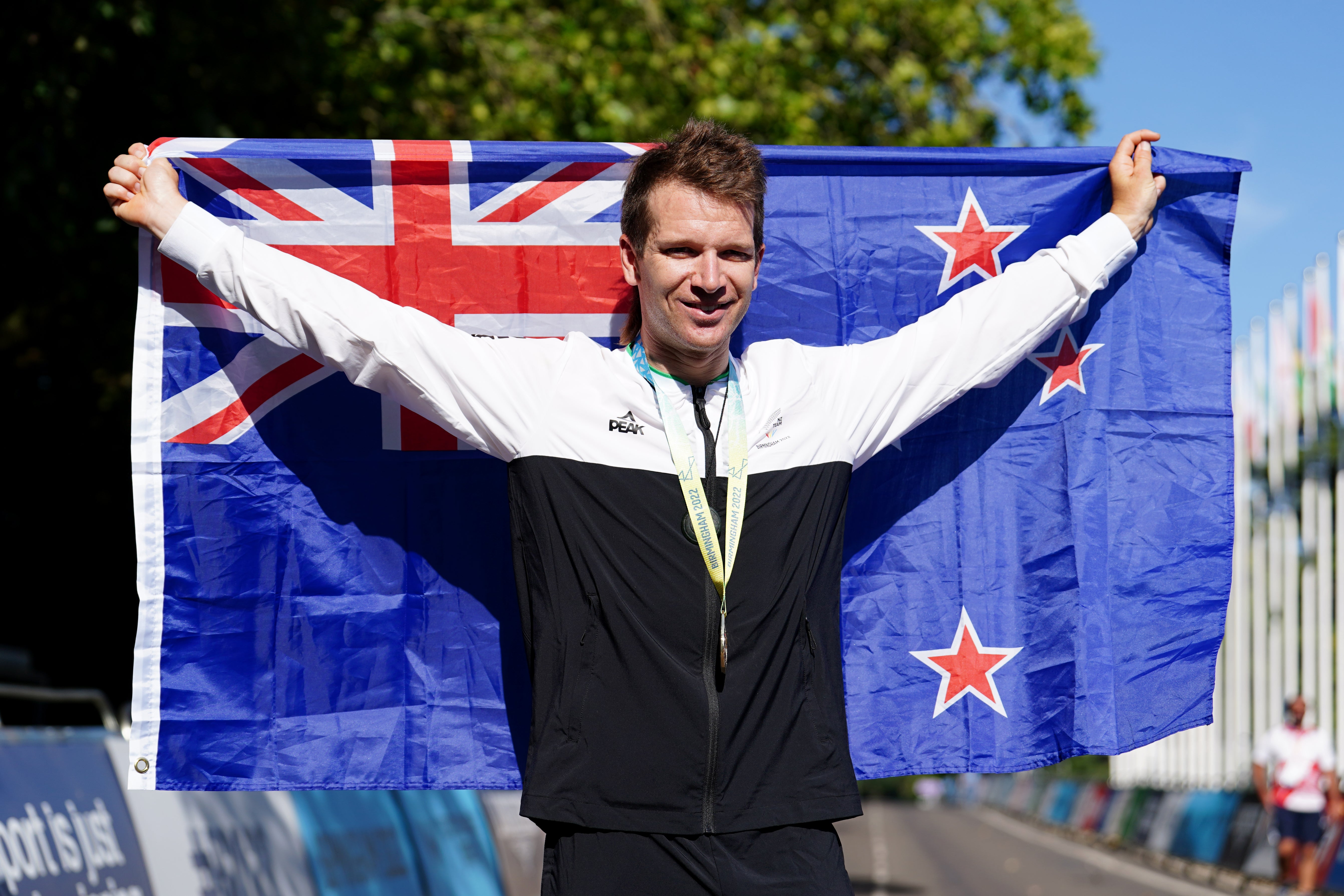 Aaron Gate made New Zealand history (David Davies/PA)