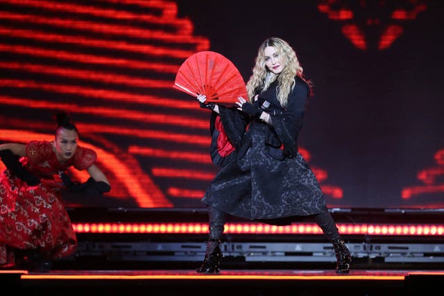 <p>Madonna </p>