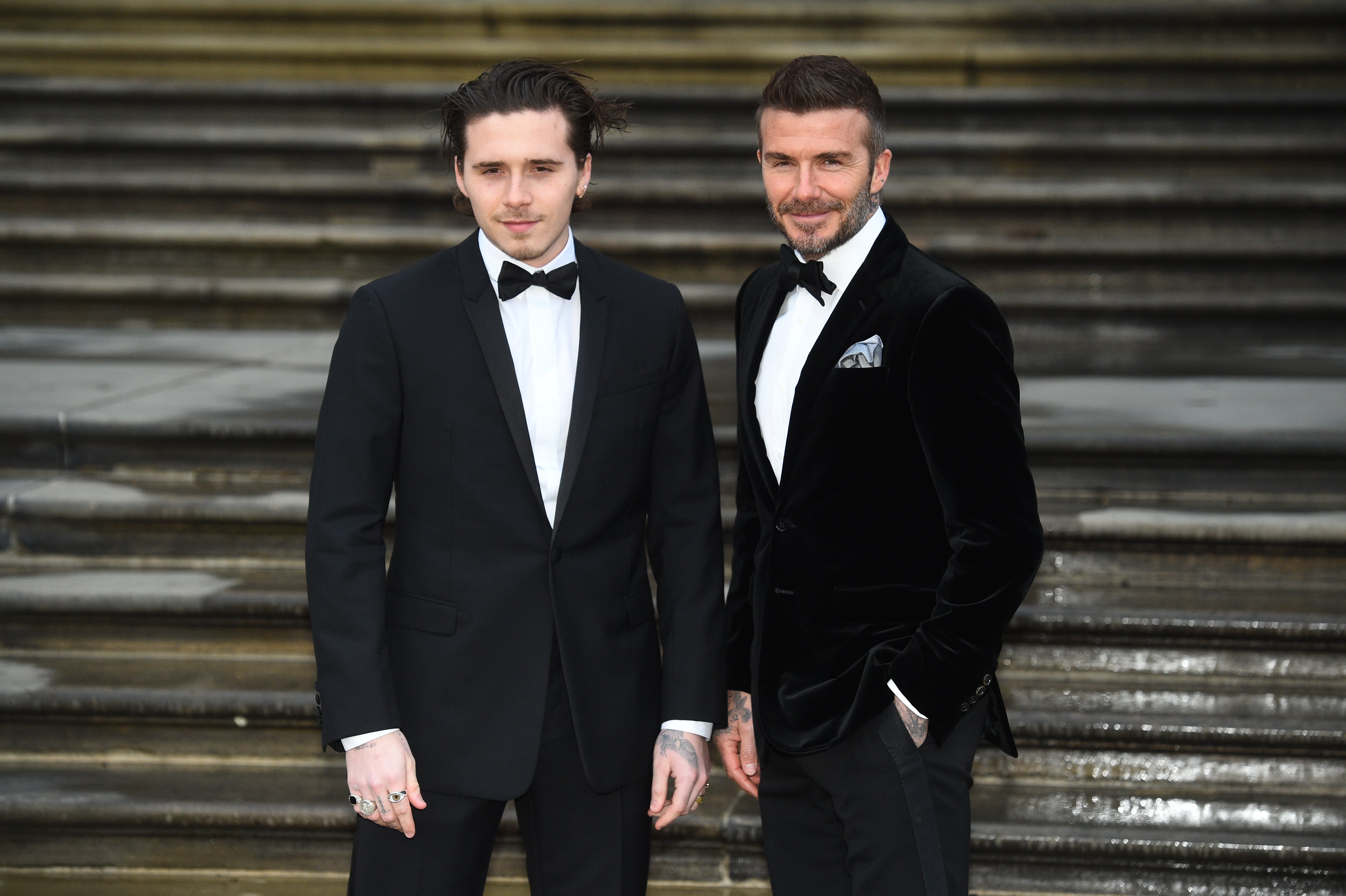 Brooklyn Beckham (left) married Nelson Peltz’s daughter Nicola earlier this year. (Kirsty O’Connor/PA)