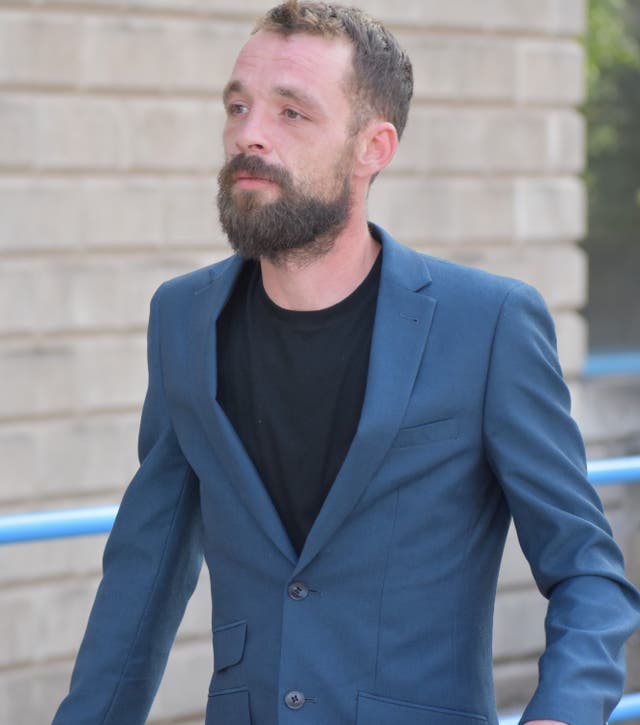 Jamie Arnold is on trial at Wolverhampton Crown Court accused of causing racially aggravated harassment, alarm or distress to rio Ferdinand (Matthew Cooper/PA)
