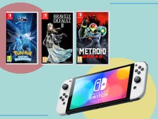 Save up to £35 on games when you buy a Nintendo Switch OLED from Argos  
