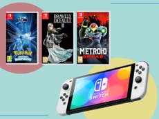 Save up to £35 on games when you buy a Nintendo Switch OLED from Argos 