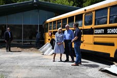 President Biden and first lady tour flood-ravaged Kentucky