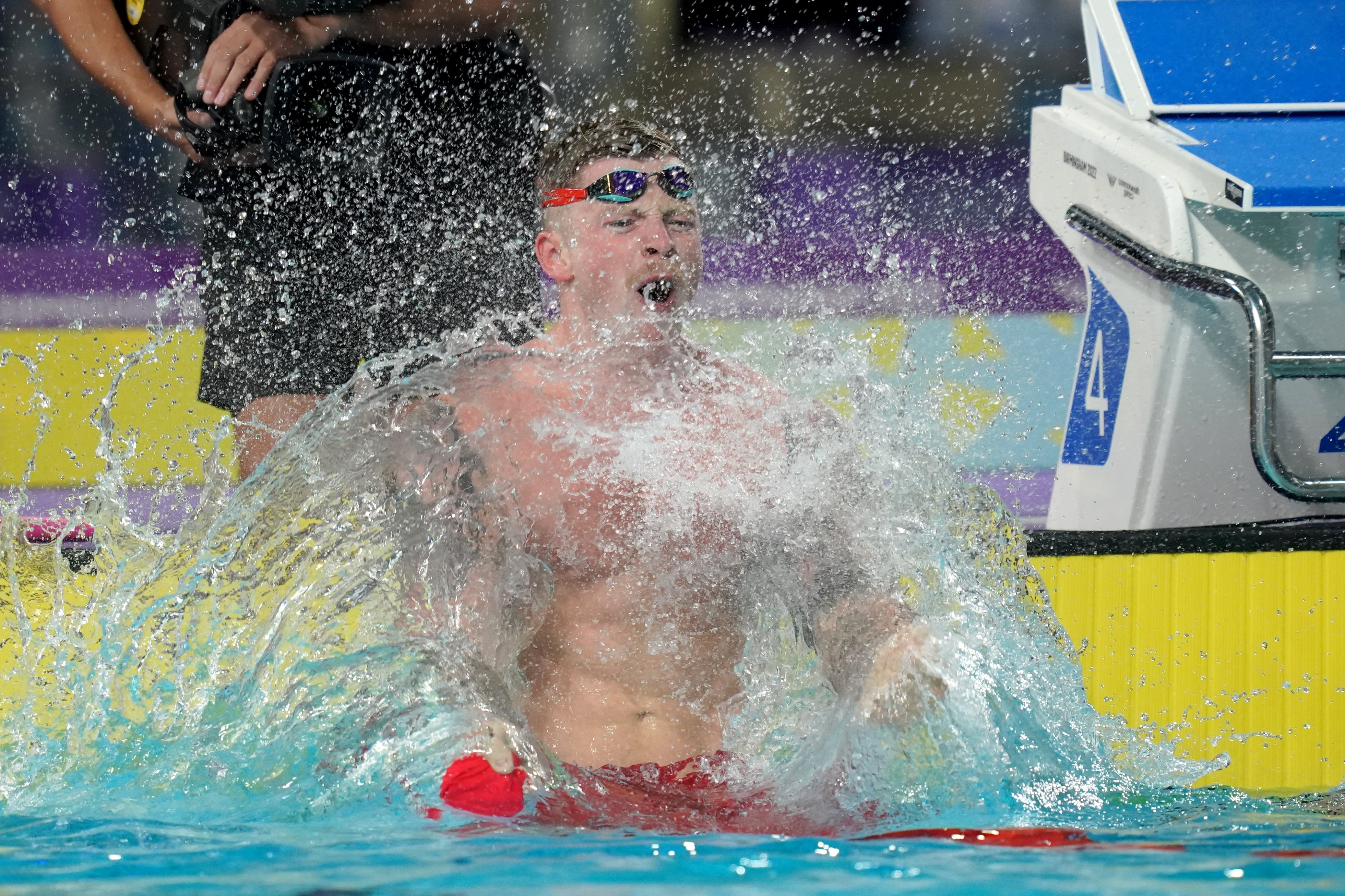 Adam Peaty won gold in the men’s 50m breaststroke (David Davies/PA)