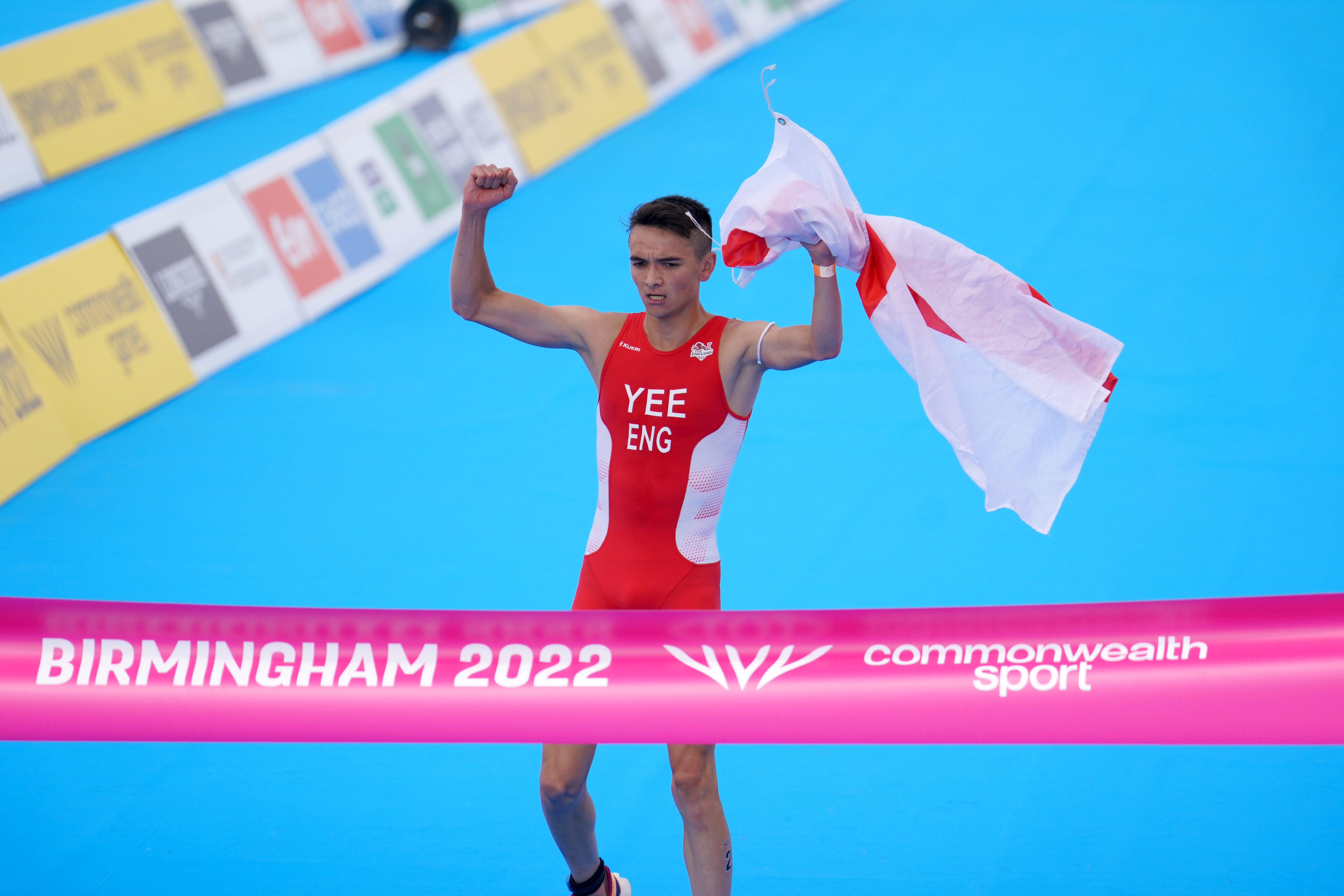 Alex Yee won England’s first gold medal of the Commonwealth Games (David Davies/PA)