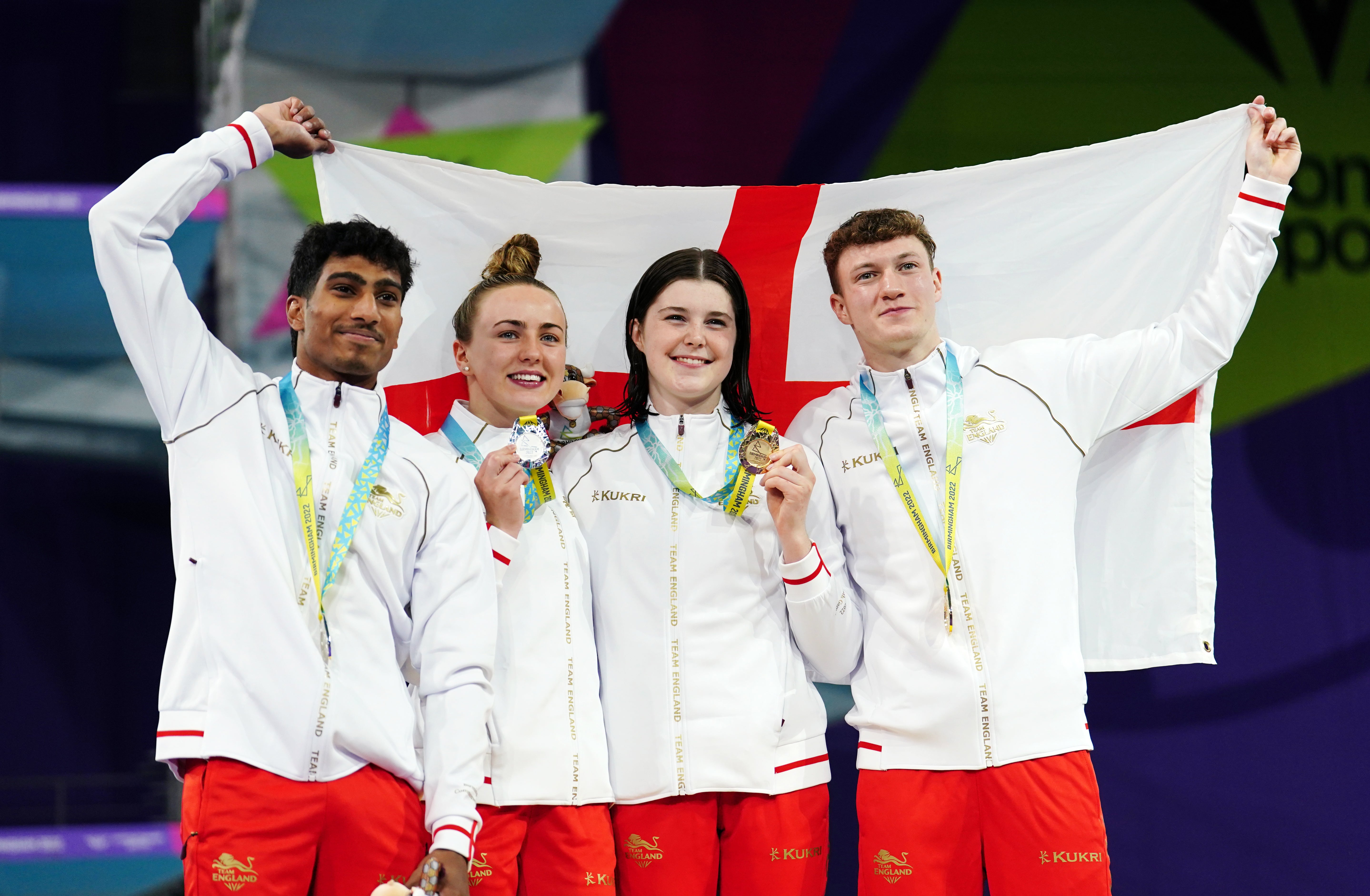 England surpassed their previous medals tally on the final day of the Commonwealth Games (David Davies/PA)