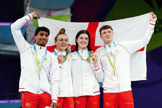 England surpassed their previous medals tally on the final day of the Commonwealth Games (David Davies/PA)