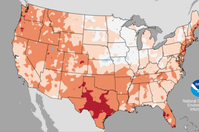 <p>Heat records across the US for July 2022</p>
