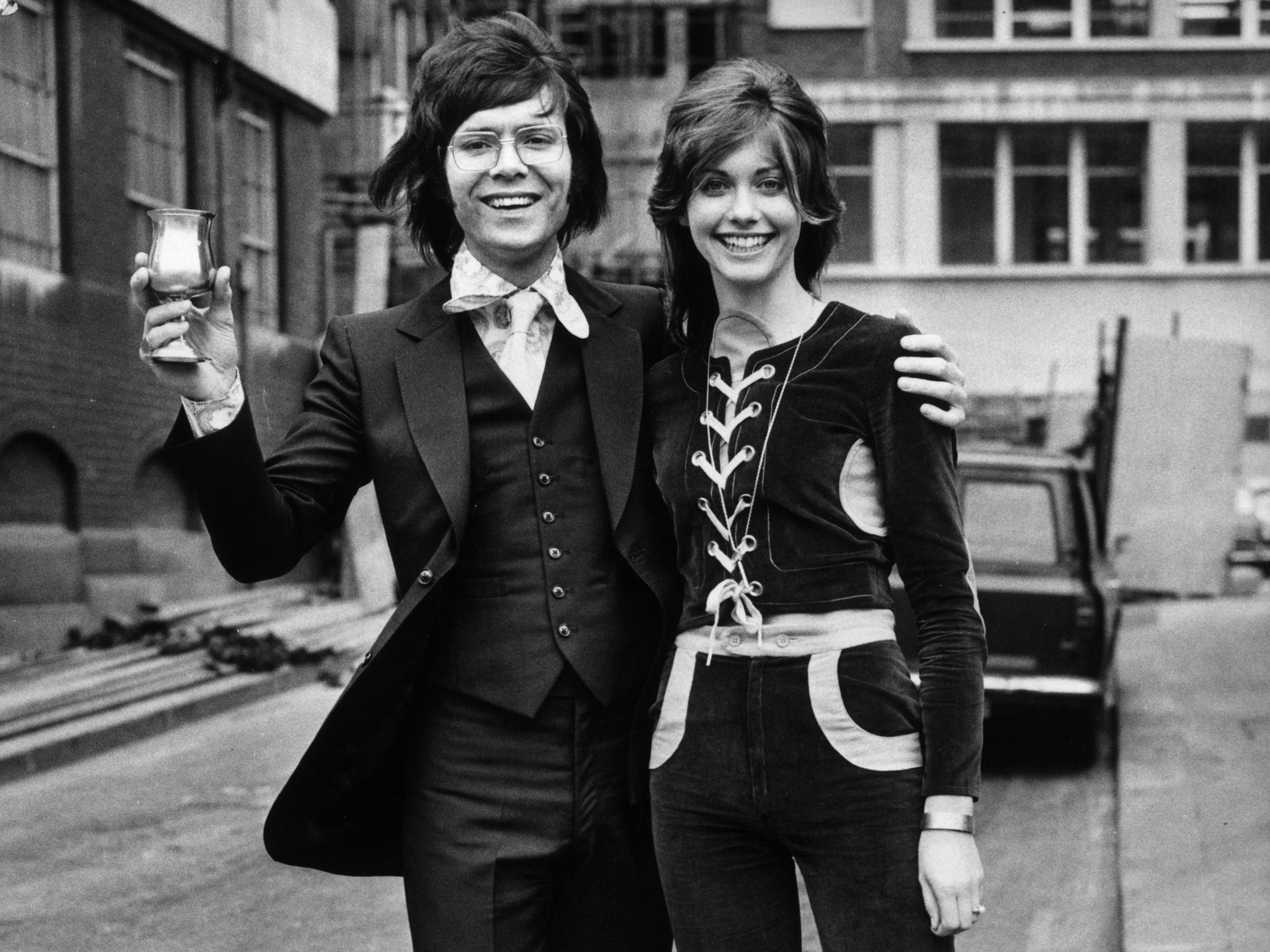 In the early Seventies, Newton-John made frequent appearances on Cliff Richard’s weekly TV show ‘It’s Cliff Richard’