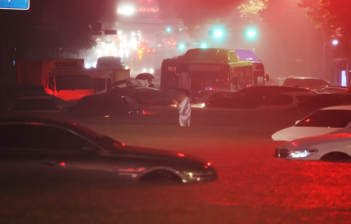 At least eight dead in Seoul after South Korean capital suffers worst flooding in 80 years