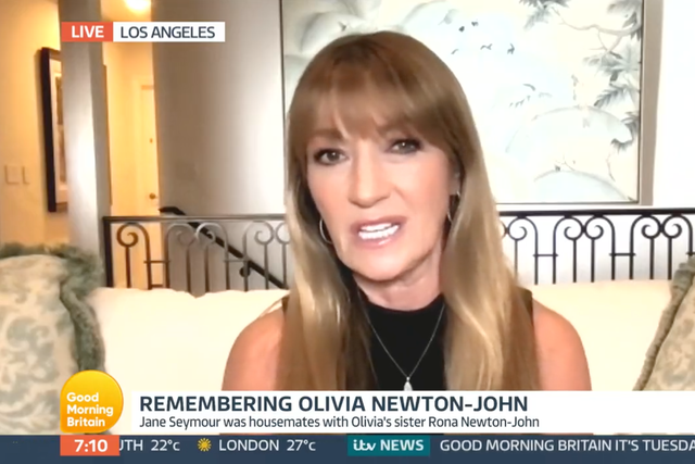 <p>Former Bond girl, Jane Seymour, pays tribute to friend and fellow Hollywood legend Olivia Newton-John</p>