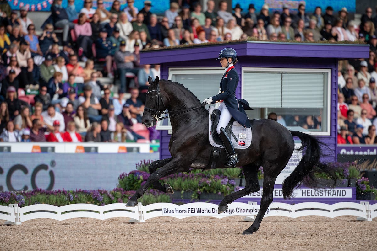 Charlotte Fry and ‘one in a million’ Glamourdale eye second world dressage gold