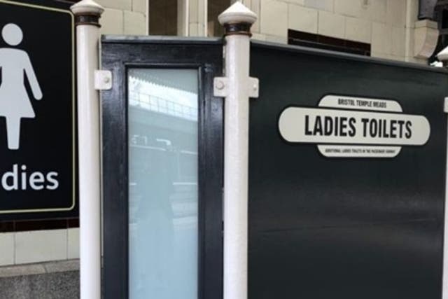 New toilets at Bristol Temple Meads (Network Rail/PA)