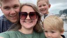 Husband whose wife and two sons, 4 and 1, were shot dead at home says his name is being ‘dragged through mud’