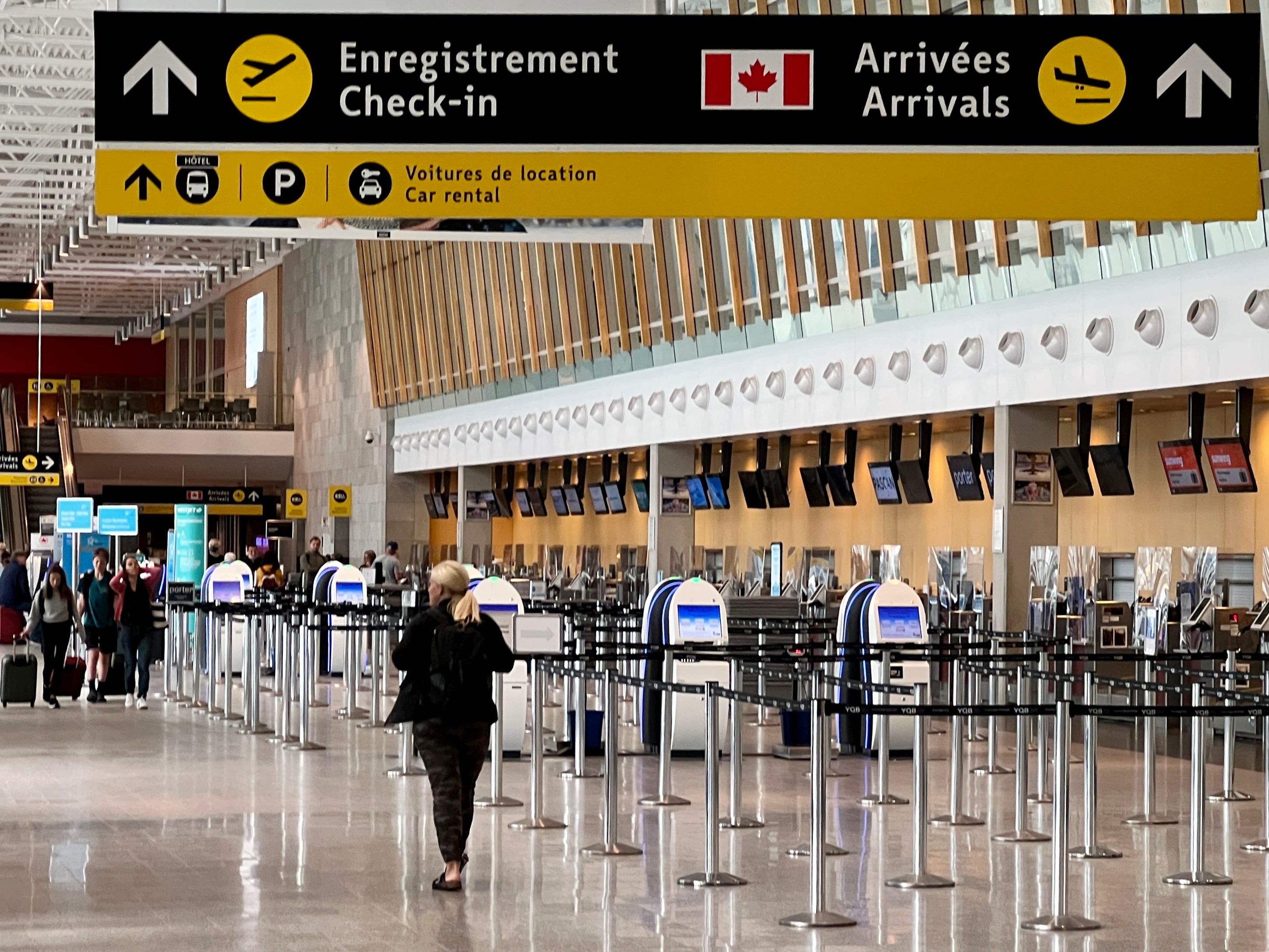 All clear: Quebec City airport, where random testing does not apply