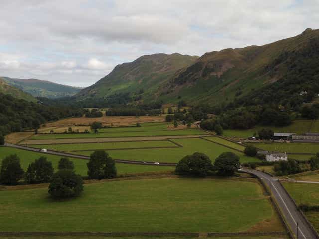 <p>Gary McFadden is fortunate enough to drive through the Lake District for work</p>