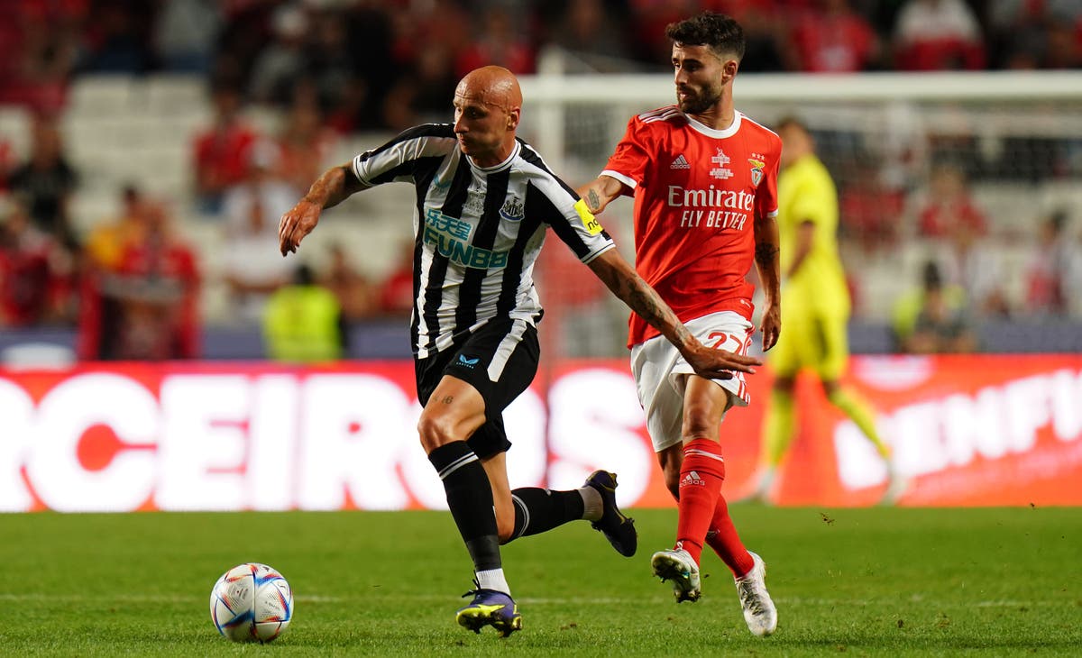 Newcastle midfielder Jonjo Shelvey facing lengthy spell on sidelines