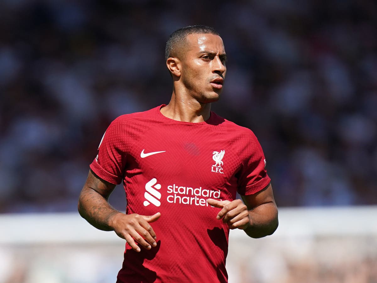 Liverpool set to be without Thiago as scans reveal hamstring injury Liverpool set to be without Thiago as scans reveal hamstring injury