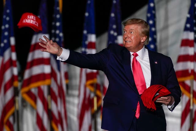 <p>Donald Trump’s nearly four-minute-long video is laden with QAnon references </p>