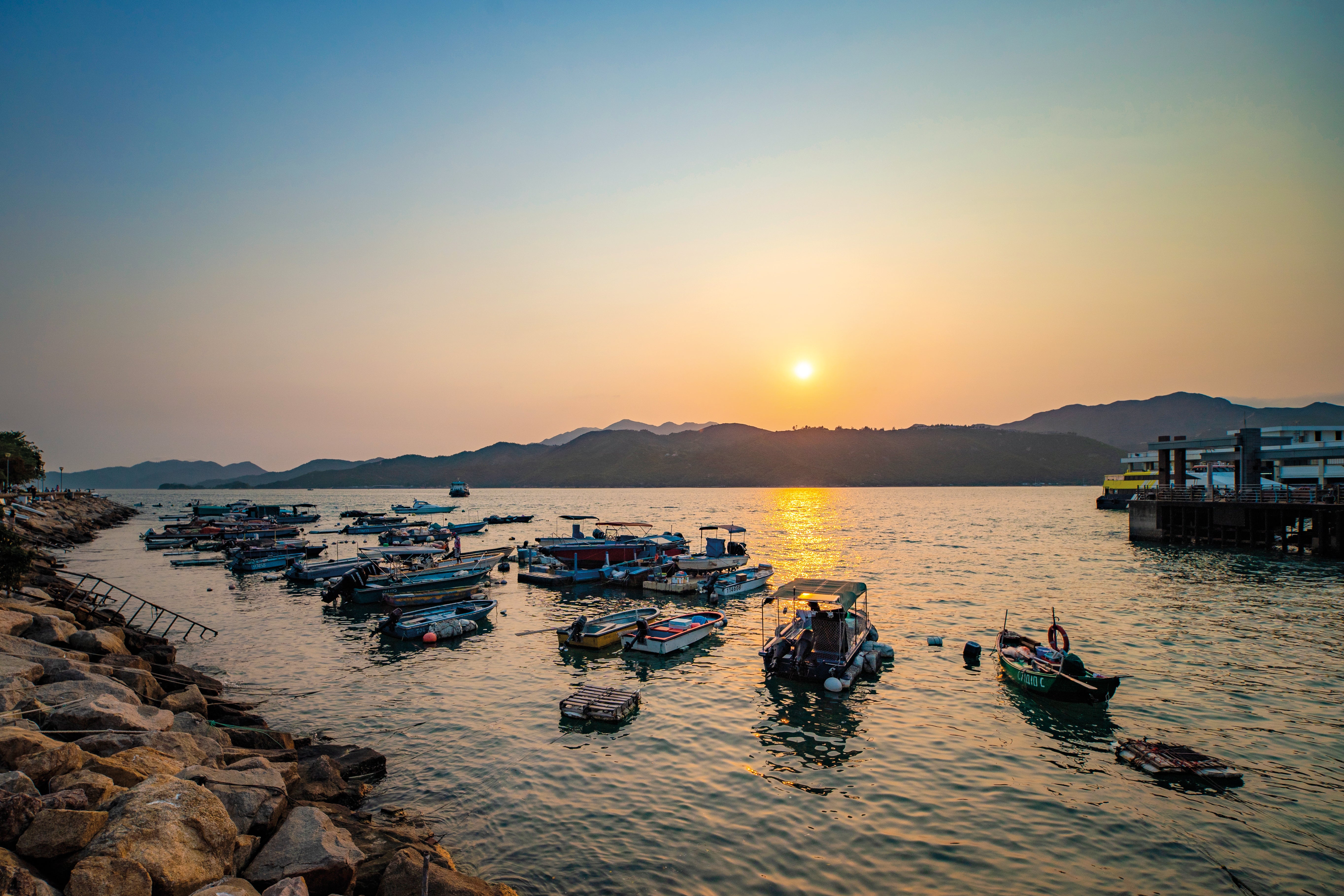 The picturesque fishing village of Peng Chau is the place to go for sensational seafood and gentle hikes