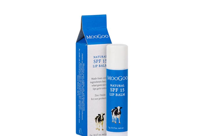 Moo Goo edible lip balm SPF 15