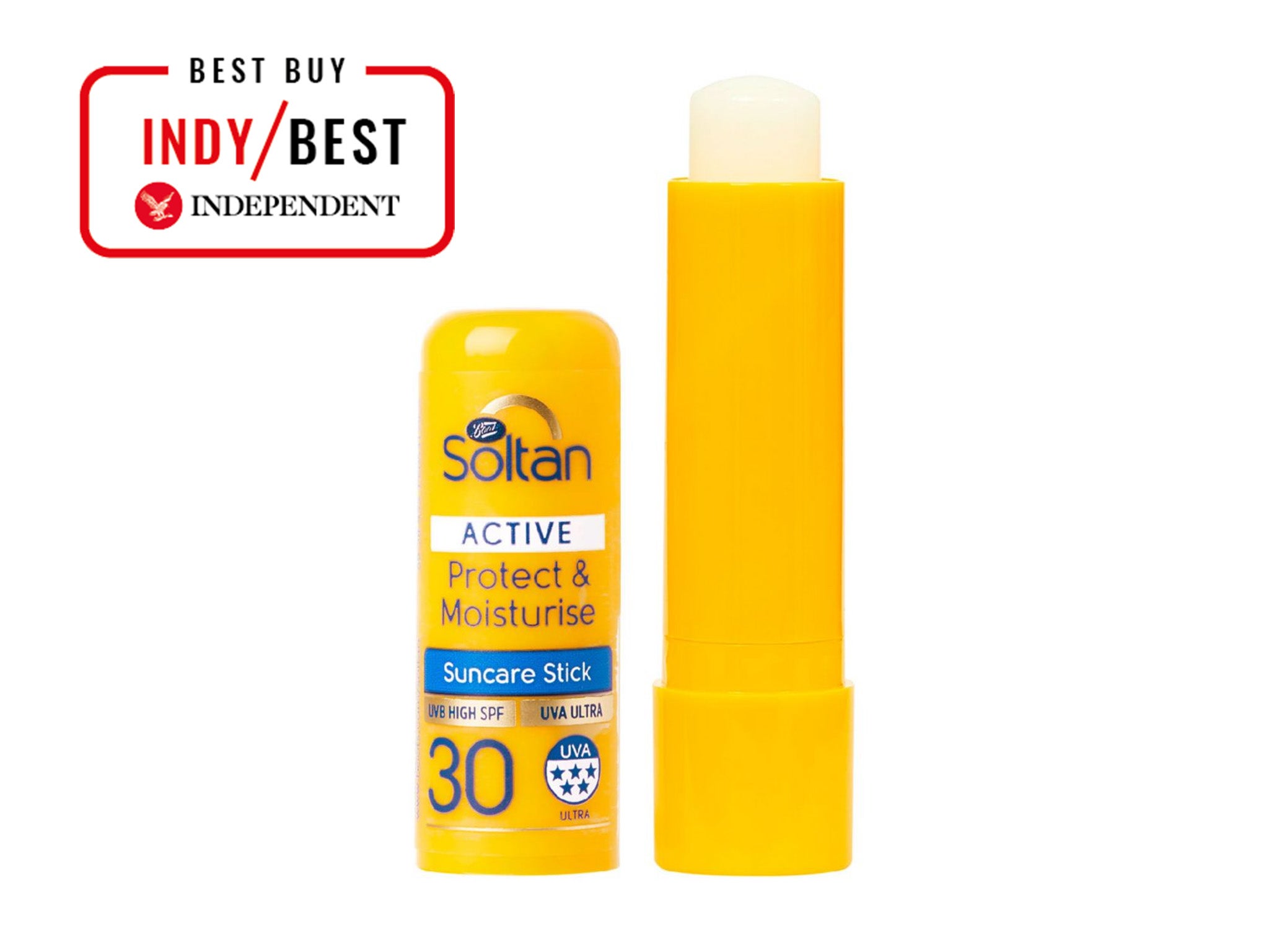 Soltan Active lip suncare stick SPF30, 5g