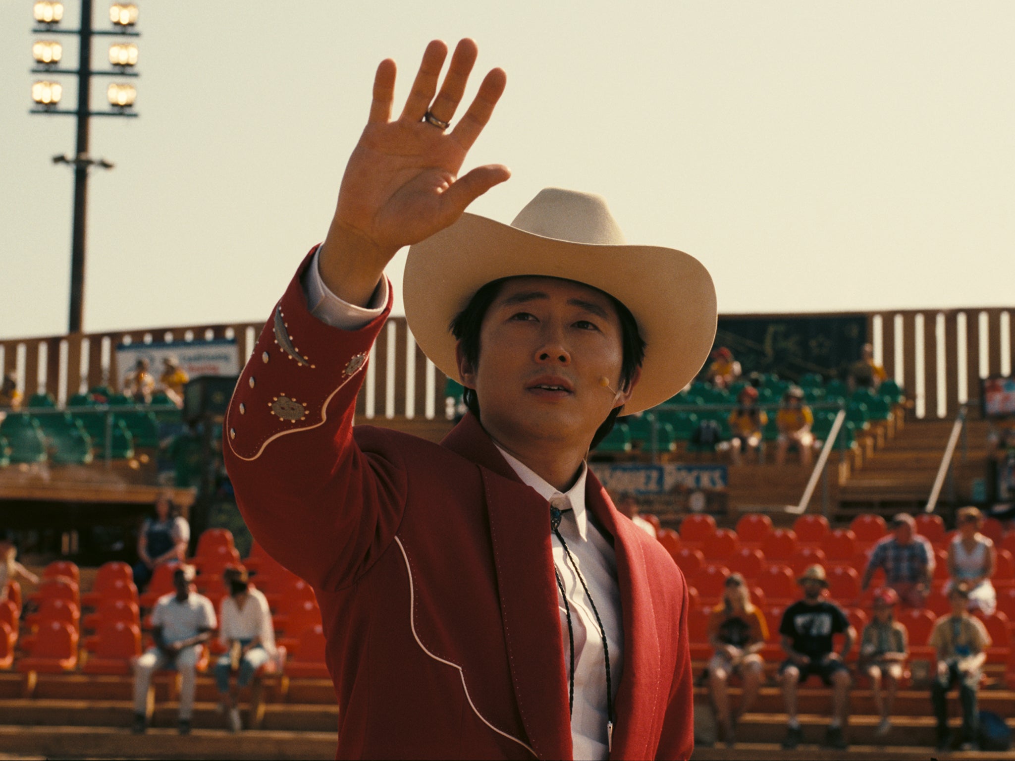 <p>Steven Yeun in Jordan Peele’s ‘Nope’ </p>