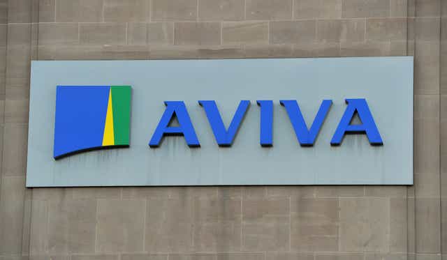 Insurance giant Aviva has seen its shares surge higher after it increased its dividend payment and said it is planning another share buyback programme (Anna Gowthorpe/PA)