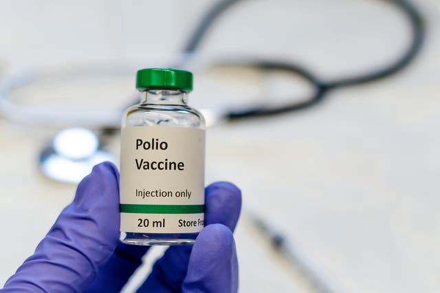 <p>Polio vaccination rates have fallen in recent years </p>
