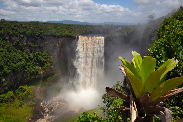 <p>Kaieteur falls Guyana, South America </p>
