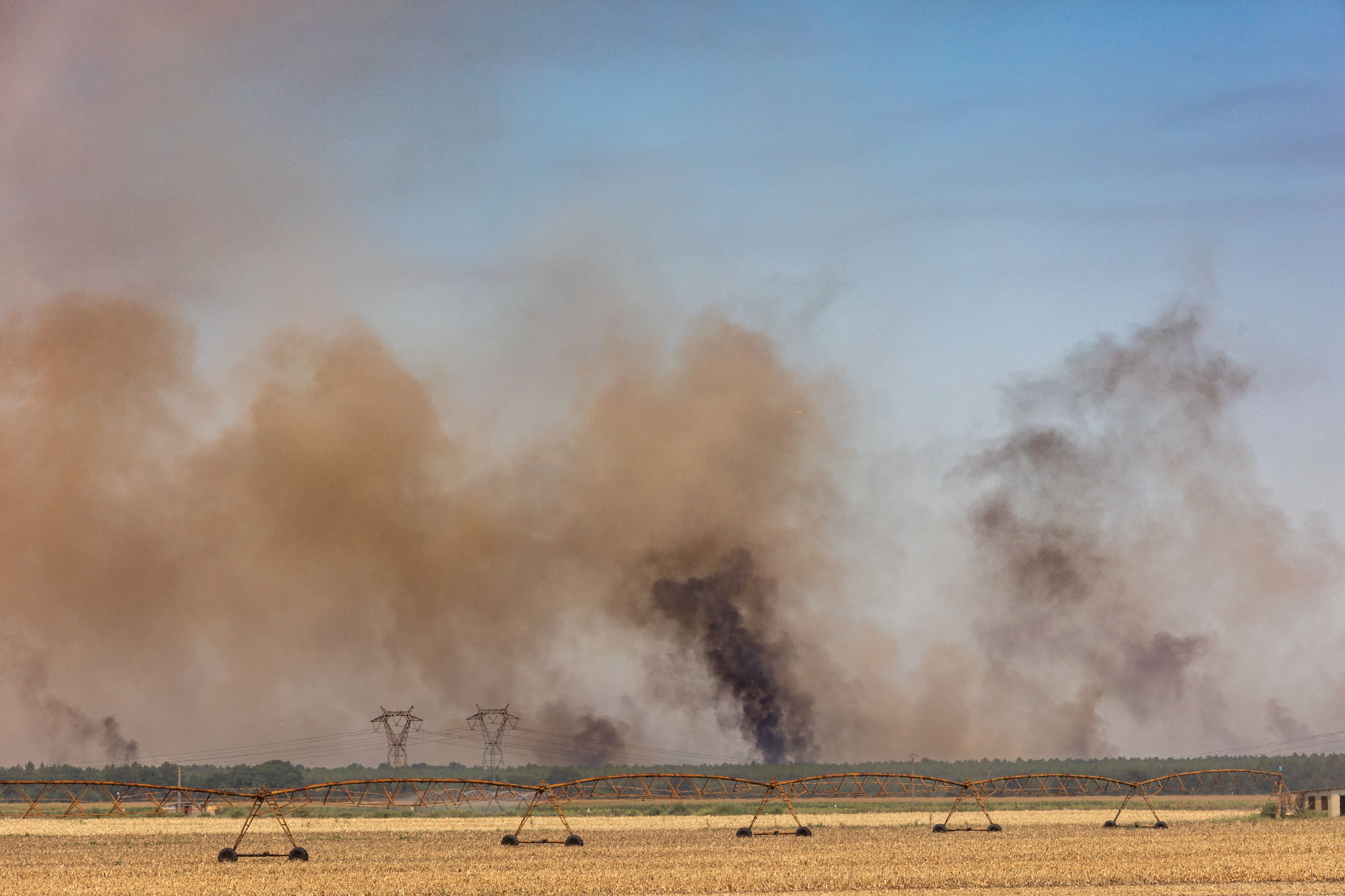 The latest Gironde wildfire has lead to the evacuation of thousands of residents