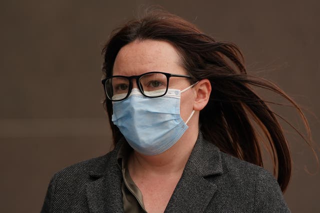Natalie McGarry was sentenced to two years in prison for embezzlement (Andrew Milligan/PA)