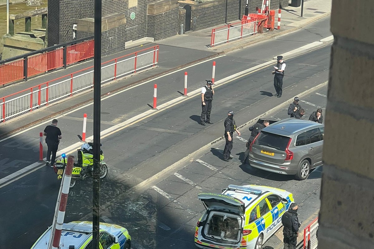 Pistol found at scene after man shot by police | The Independent