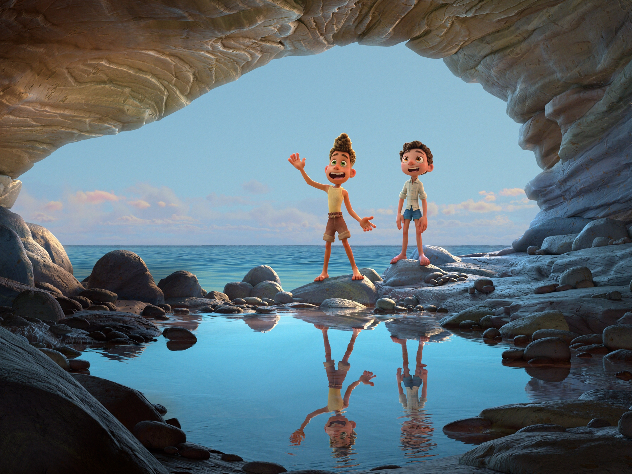 Luca, a coming-of-age story about a boy sharing summer adventures with a newfound best friend