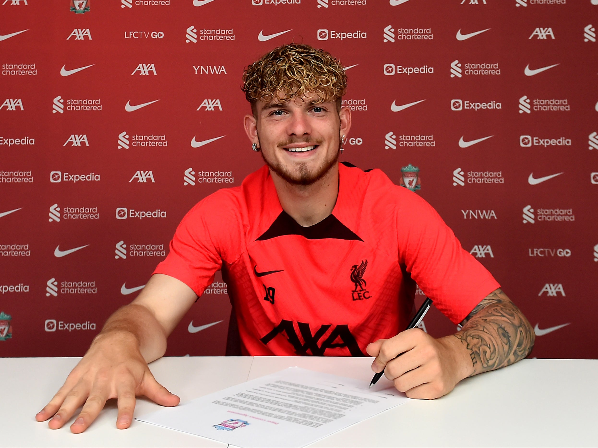 Harvey Elliott has signed a contract extension with Liverpool