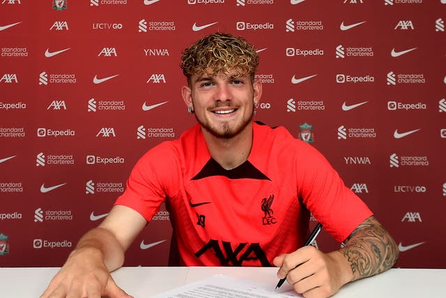 <p>Harvey Elliott has signed a contract extension with Liverpool</p>