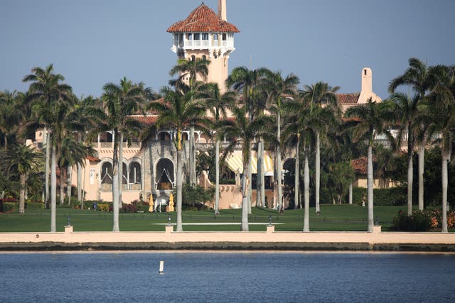 El resort de Donald Trump en Mar-a-Lago en Florida