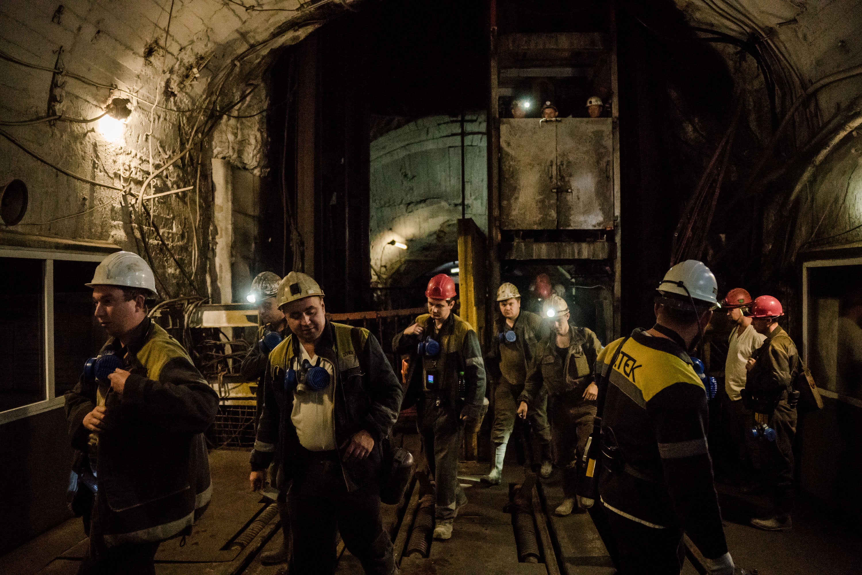 The men and women still mining coal in eastern Ukraine consider their efforts a patriotic duty following Russia's invasion