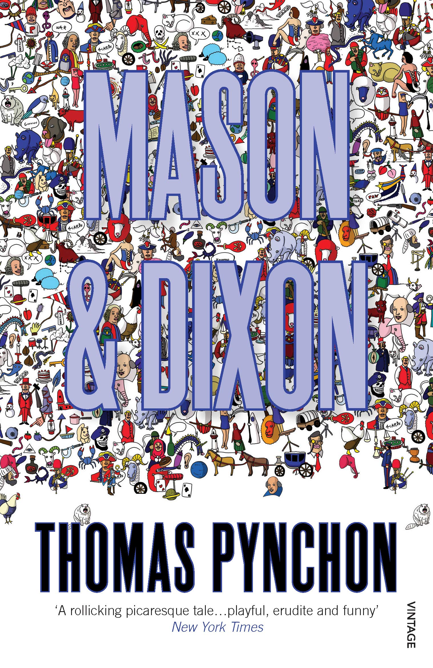 The artwork for ‘Mason & Dixon’