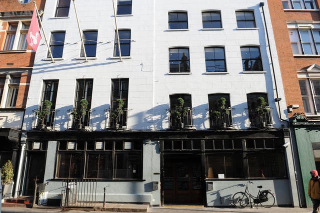 Soho’s private members’ club The Groucho has been bought by an independent hospitality business (Ian West/PA)