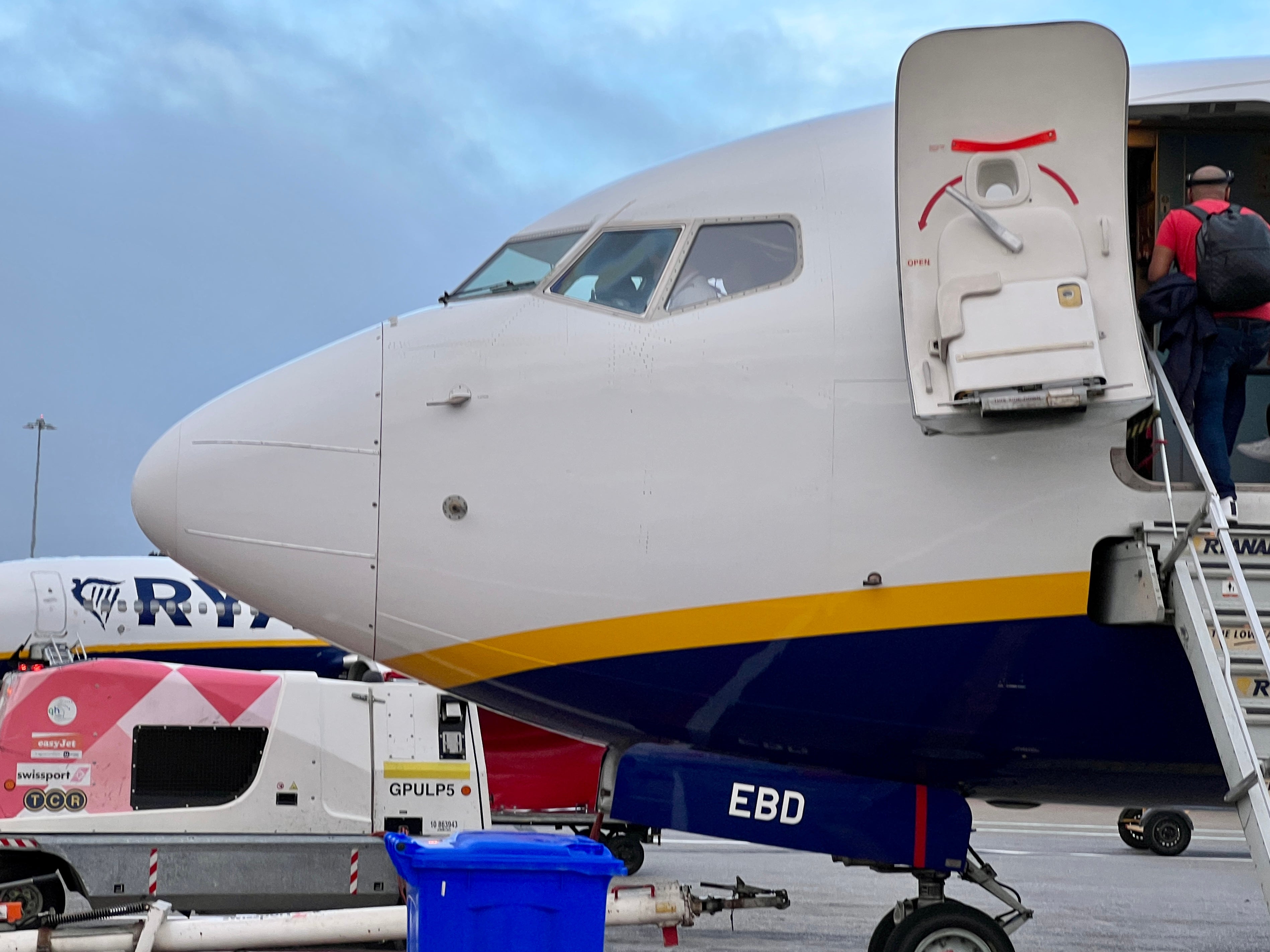 Escape route: the £12.99 Luton-Dublin flight that I took to begin my North American adventure