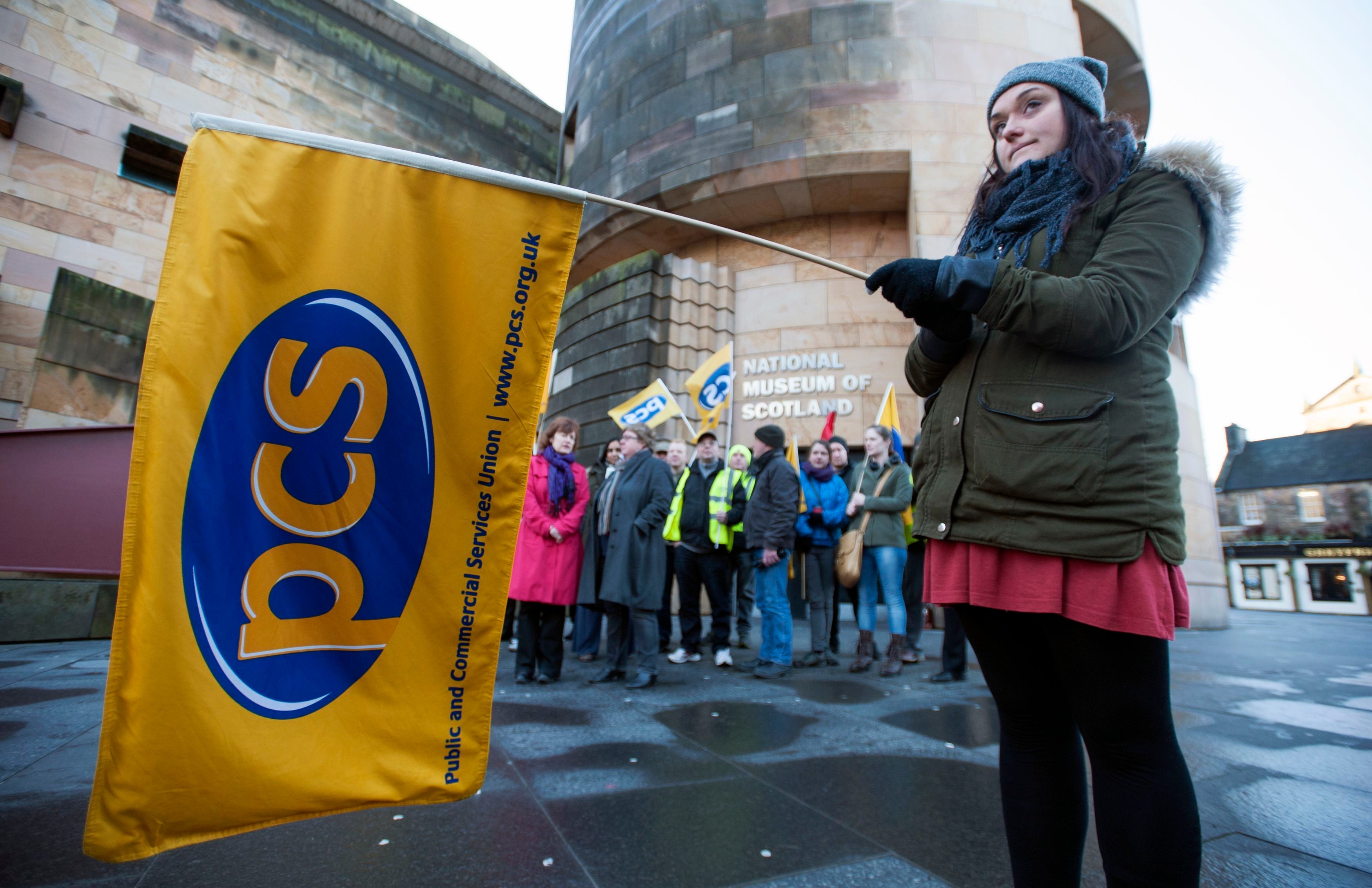 PCS members are set to vote on possible strike action (Jane Barlow/PA)