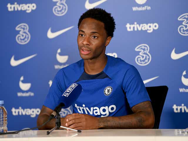 <p>Sterling is focusing on the future after joining Chelsea </p>