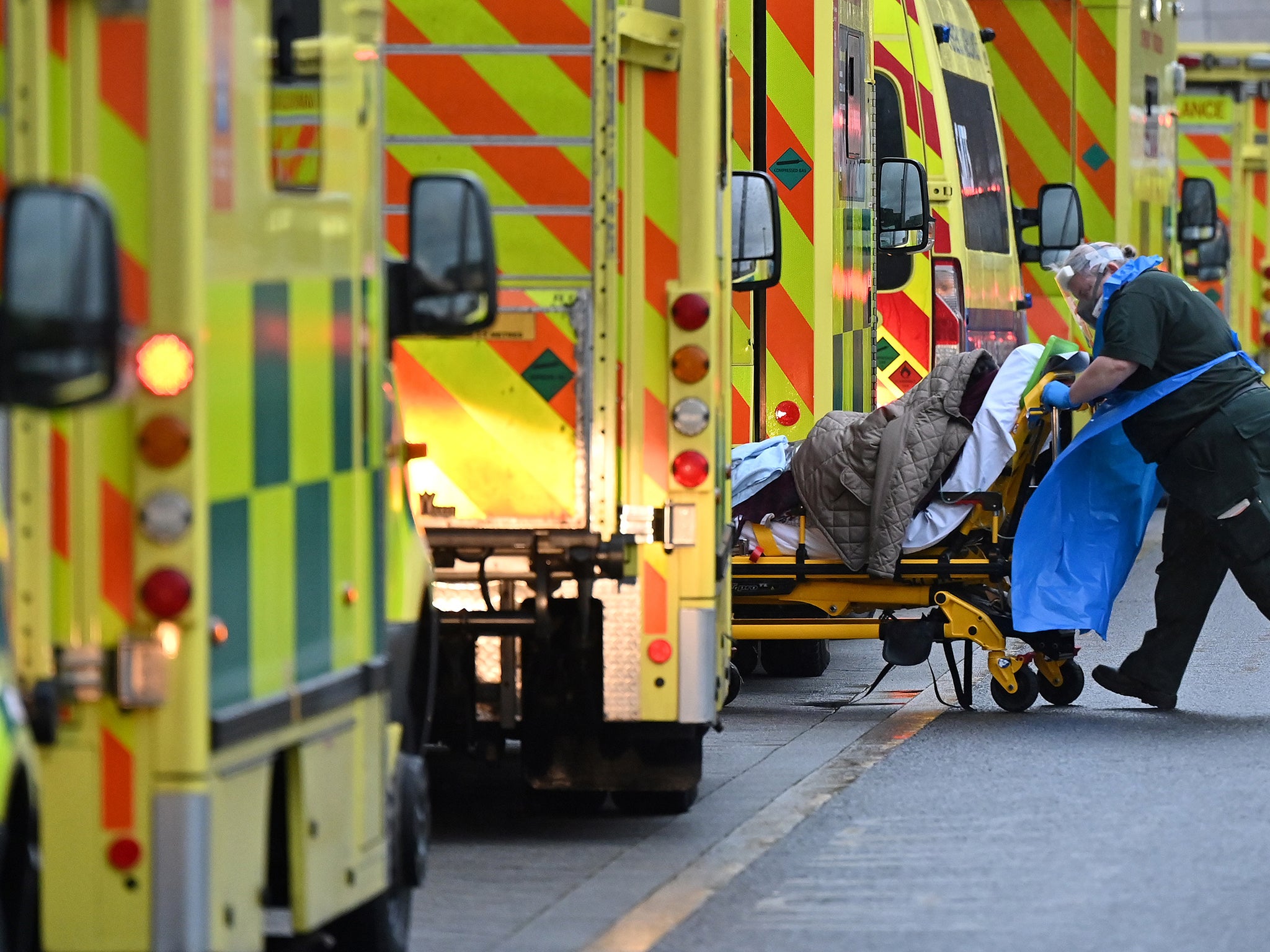 Ambulance services are experiencing handover delays at hospital emergency departments