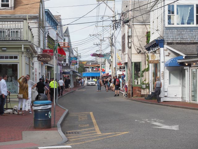 <p>Downtown Provincetown in 2019</p>