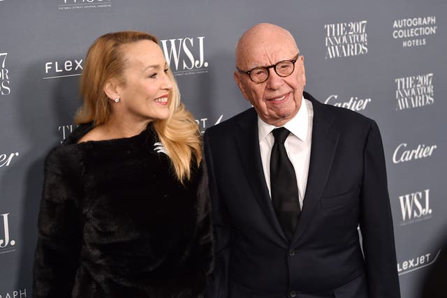 Jerry Hall Rupert Murdoch Divorce