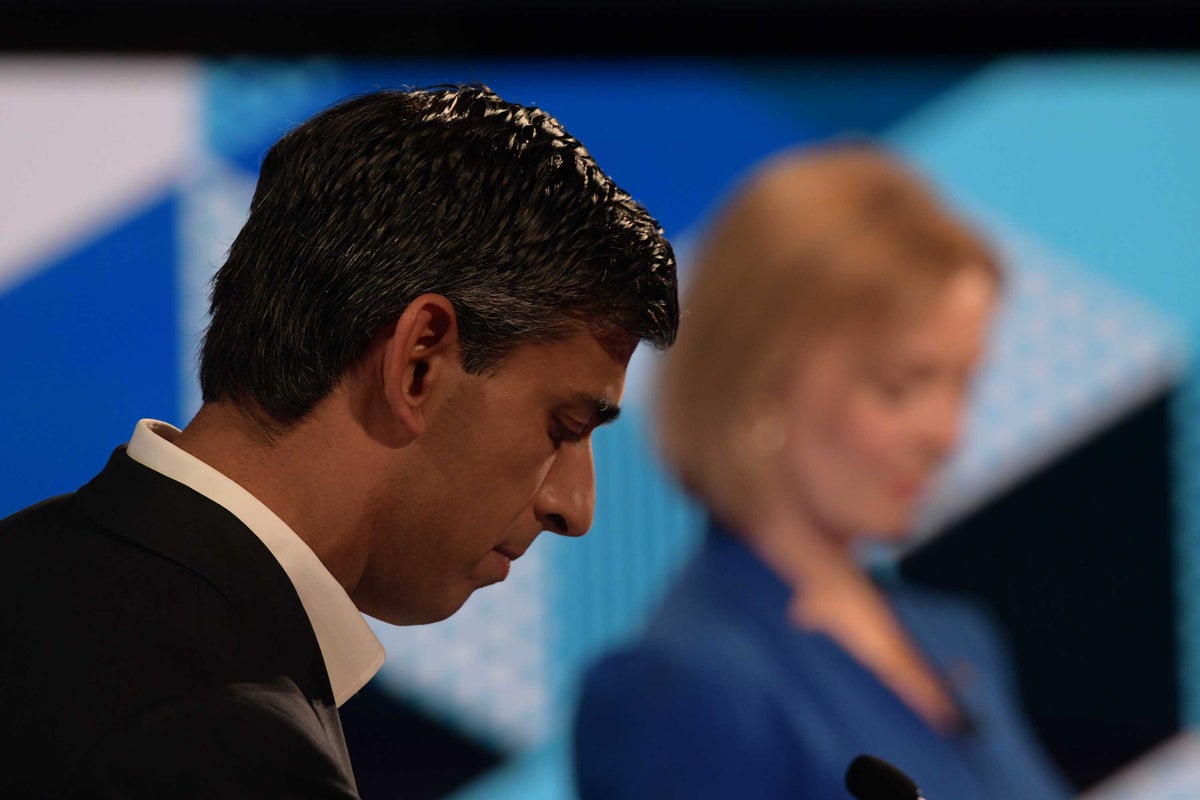 Economy drives wedge between Sunak and Truss at latest Tory hustings