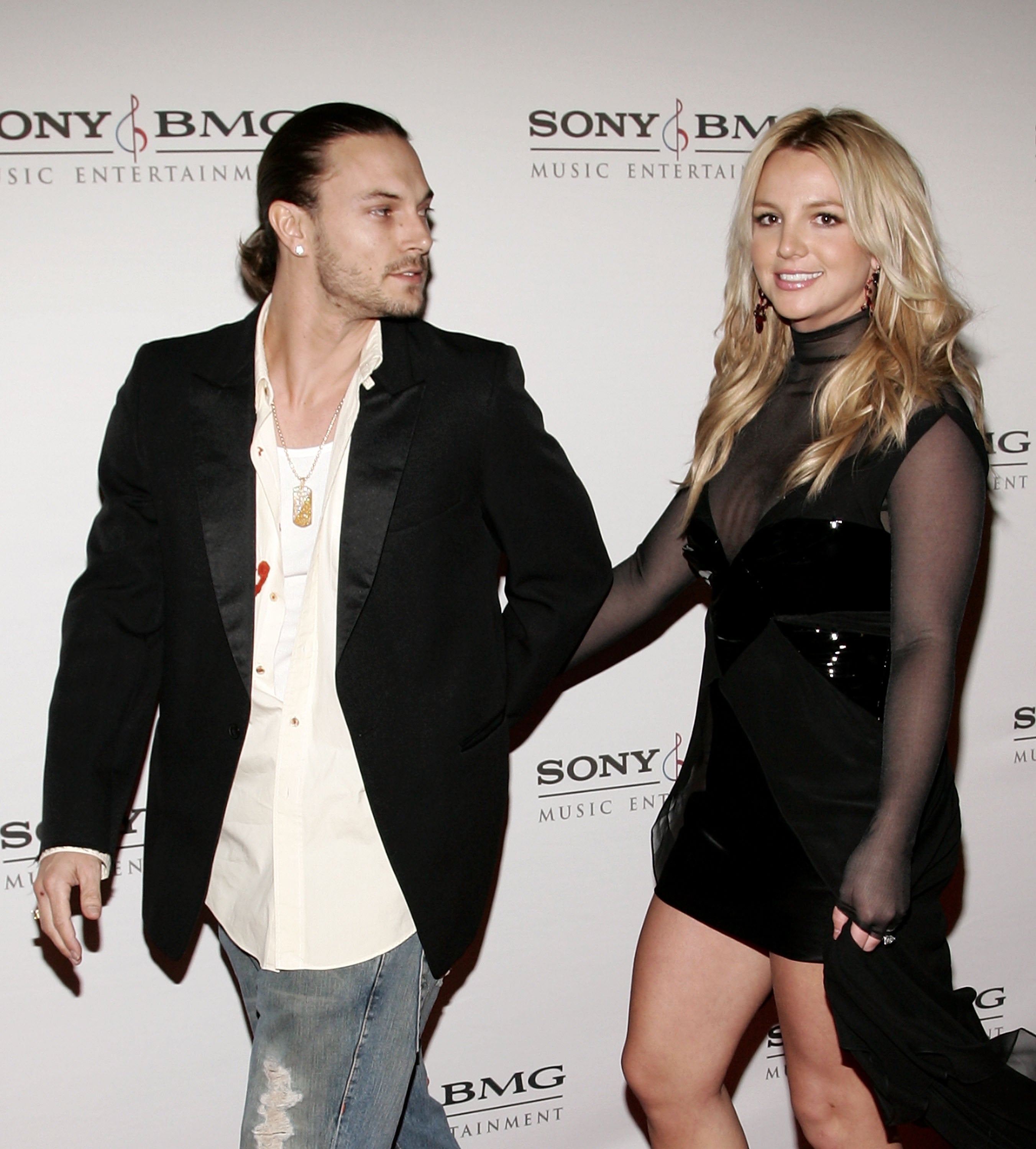 Singer Britney Spears with ex-husband Kevin Federline in 2006