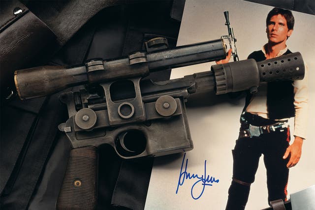 Harrison Ford’s original Han Solo blaster expected to fetch ?410,000 at auction (RIAC/PA)